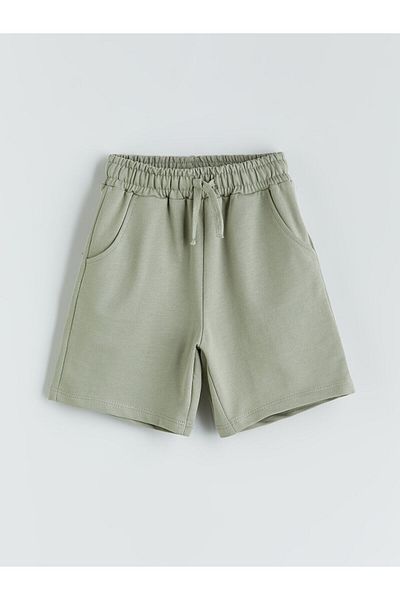 LC Waikiki New Season Boys' Shorts with Elastic Waist 2-Piece - S5Rb83Z1
