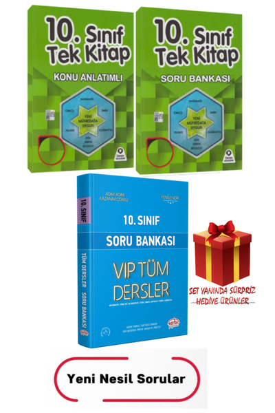 Örnek Akademi Yayınları Örnek Akademi 10. Sınıf Tüm Dersler Konu Anlatım+Tüm Dersler Soru Bankası+Tüm Dersler Soru Bankası