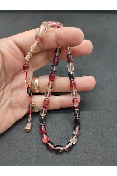 İskeçe Exclusive There Is No Other Place!!! Furkan Gül Master Artifact Ringed İmame Hand Size Fire-I Amber Certified 8336