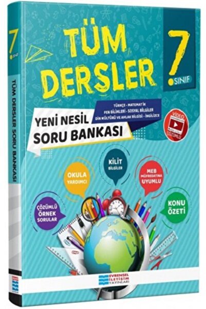 Genel Markalar Evrensel İletişim 7. Sınıf Tüm Dersler Soru Bankası 2023