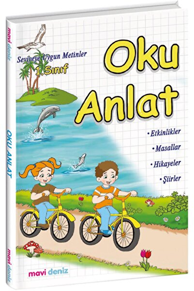 Mavi Deniz Yayınları Mavi Deniz 1. Sınıf 2. Dönem Oku Anlat 2023