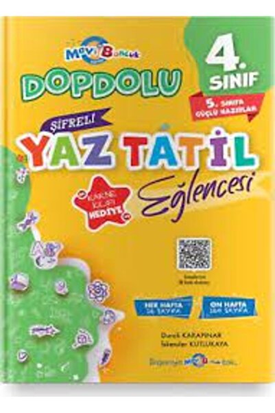 Genel Markalar 4.SINIF MAVİ BONCUK ŞİFRELİ YAZ TATİLİ EĞLENCESİ