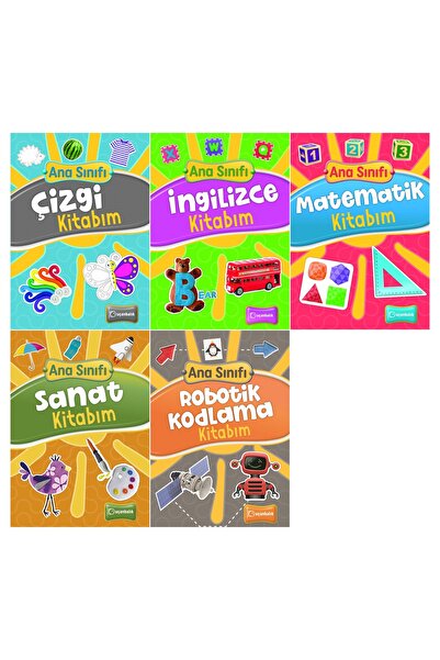 Uçanbalık Yayıncılık Uçanbalık 2024 Çizgi + İngilizce + Matematik + Sanat + R...