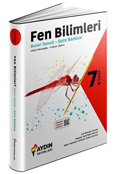Aydın Yayınları 7. Sınıf Fen Bilimleri Beceri Temelli Soru Bankası