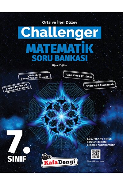 Kafa Dengi Yayınları Kafadengi 2025 7. Sınıf Matematik Challenger Soru Bankası