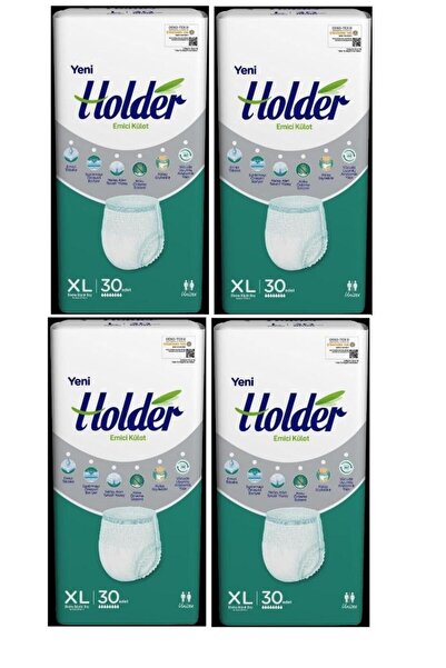 Holder Emici Külot Bez XL 30'lu x 4 Adet
