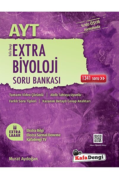 Kafa Dengi Yayınları Yayınları Ayt Biyoloji Extra Soru Bankası