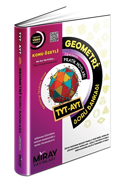 Miray Yayınları Miray Tyt Ayt Geometri Konu Özetli Soru Bankası