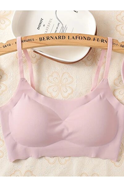 İltena حمالة صدر رياضية أنيقة ومريحة مع وسادات قابلة للإزالة بدون خياطة مقطوع...