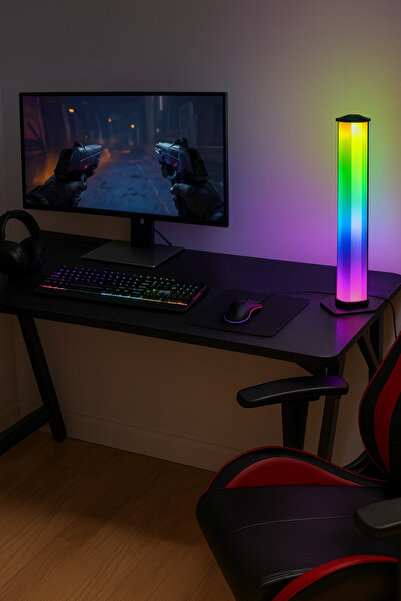qwell مصباح طاولة gaming RGB