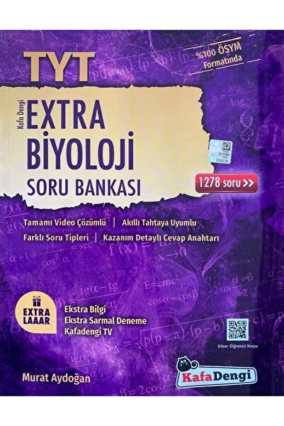 Kafa Dengi Yayınları Kafadengi Yayınları Tyt Extra Biyoloji Soru Bankası Ahşa...