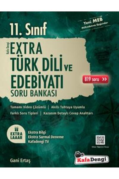 Kafa Dengi Yayınları Kafadengi 2025 11. Sınıf Türk Dili Ve Edebiyatı Extra So...