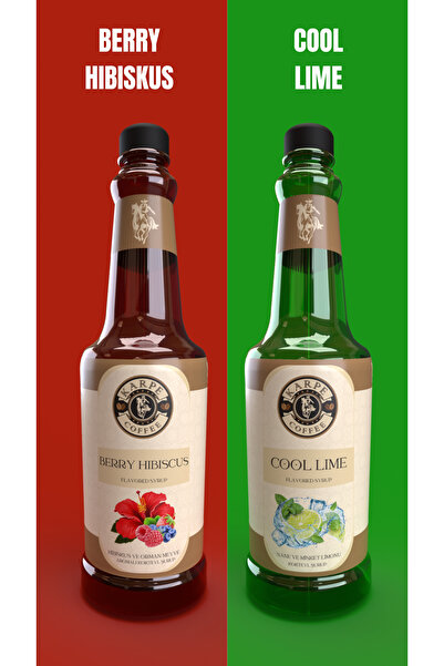 KARPE COFFEE COOL LIME-BERRY HIBISKUS 2'li KOKTEYL ÖZÜ 750 Ml (COOL LIME - BE...
