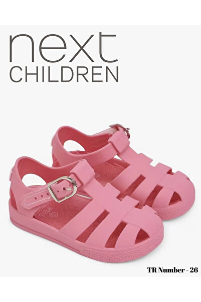 Next Kız Çocuk Pembe Sandalet – Yazlık Jelly Model