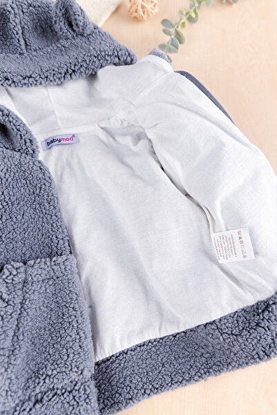 Babymod Welsoft Combed Cotton Lined Hooded Baby Boy Coat