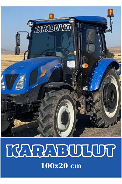 EYBA STİCKER Traktör cam için kişiye özel isim 100x20 (arturo)