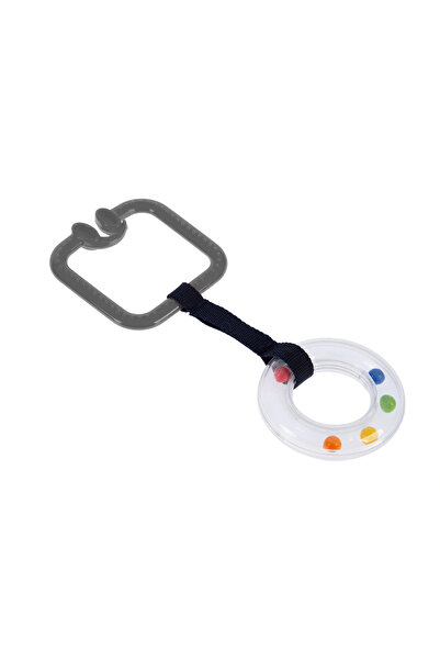 Babyjem Çıngıraklı Puset Halkası 877 Gri