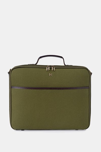 HELMBROOK Boris Genuine Leather Men's 15.6" Single Compartment Laptop Bag
