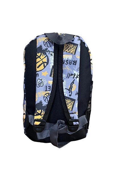 NewBag ANAOKULU ERKEK SIRT ÇANTASI (YENİ SEZON)-BASKETBOL DESENLİ