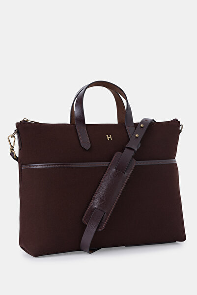 HELMBROOK Τσάντα φορητού υπολογιστή Brice από γνήσιο δέρμα Unisex 15,6" μονής θήκης