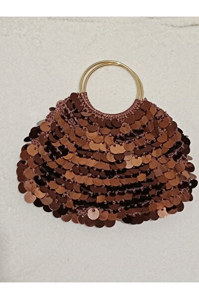 Müjde Pullu Çanta Bakır/Köyü Bronz