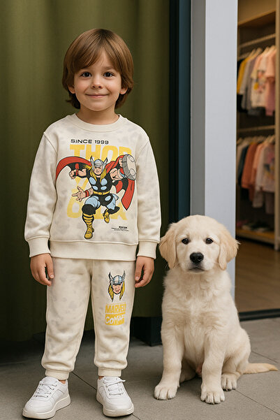 Argün kidss Marvel Detay Alt Üst Takım