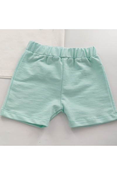 Joviel Printed Bottom Top T-Shirt Shorts Set