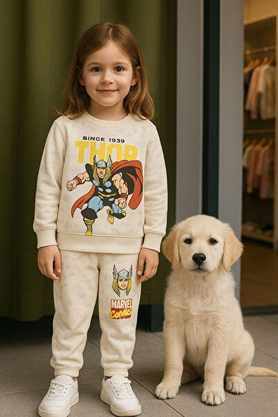 Argün kidss Marvel Detay Alt Üst Takım