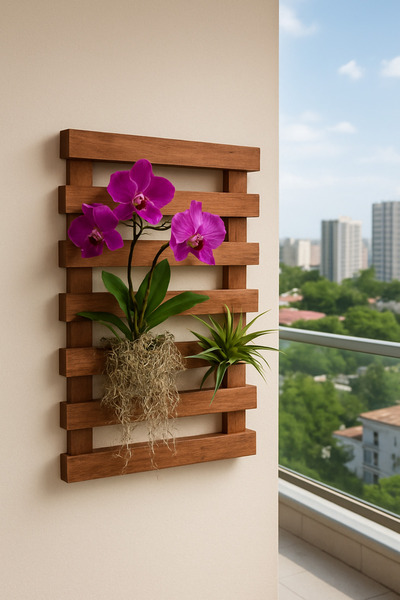 Çakır Home Ahşap Dekoratif Tasarım Çiçeklik Raf Saksı Standı