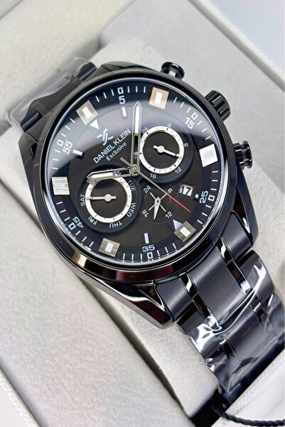 Daniel Klein Paslanmaz Çelik Kordon Erkek Kol Saati+3 atm Su Geçirmez 2 Yıl Garantili