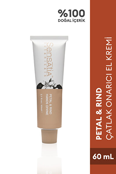 Sensatia Botanicals Nemlendirici Besleyici Doğal El Kremi 60ml - Shea Yağı, P...