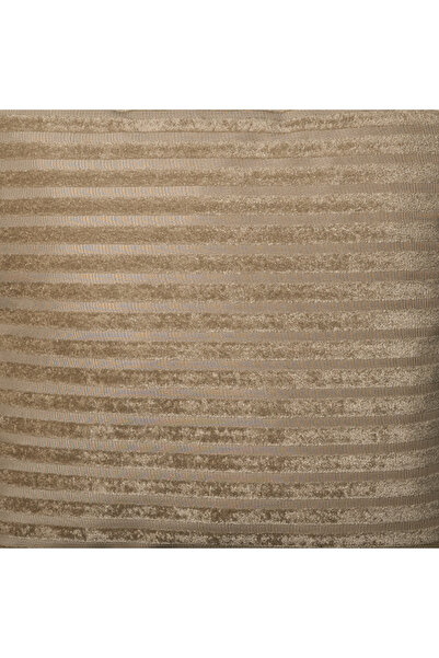 Sezyon Κάλυμμα μαξιλαριού με σχέδιο Elya 50×50 σε ανοιχτό καφέ χρώμα