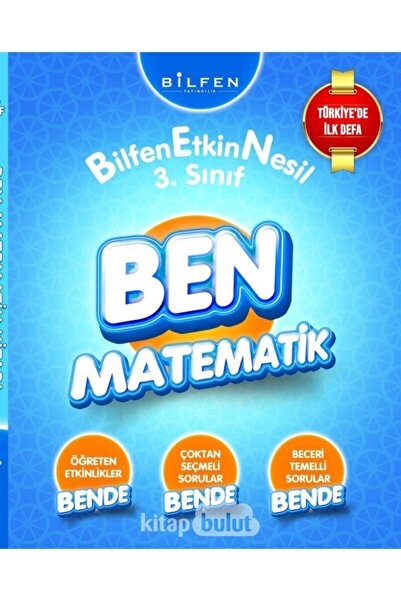 Bilfen Yayıncılık Bilfen 3. Sınıf Ben Matematik Soru Bankası Bilfen Yayıncılık
