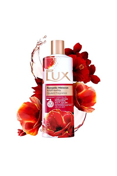 LUX Romantic Hibiscus Opulent Fragrance Body Wash 250ml – Soft & Refreshing Skin