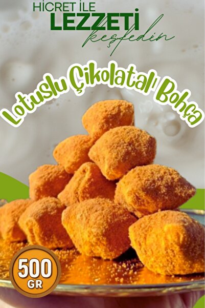 Hicret Kuruyemiş Lotuslu Çikolatalı Bohça 500 Gr