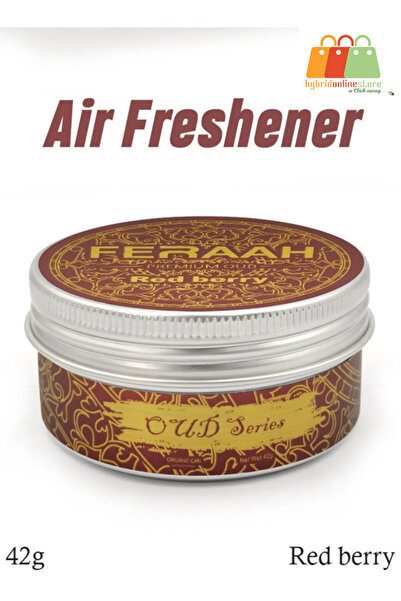 Generic معطر جو فاخر برائحة العود من فَرَح، برائحة التوت الأحمر، 42 جم، رائحة...