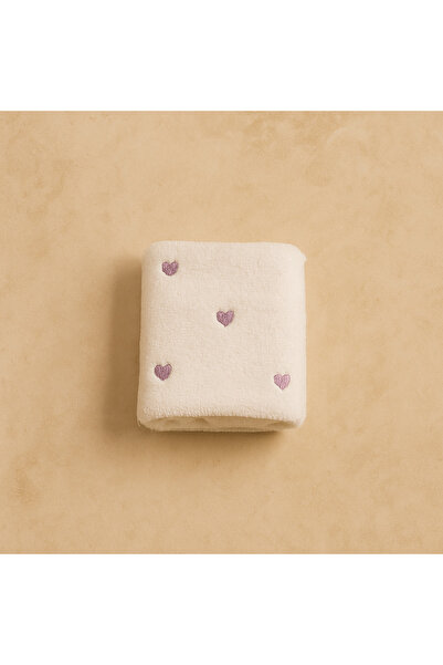 Lobya Vani Micro Cotton Purple Hand Towel (30x50)