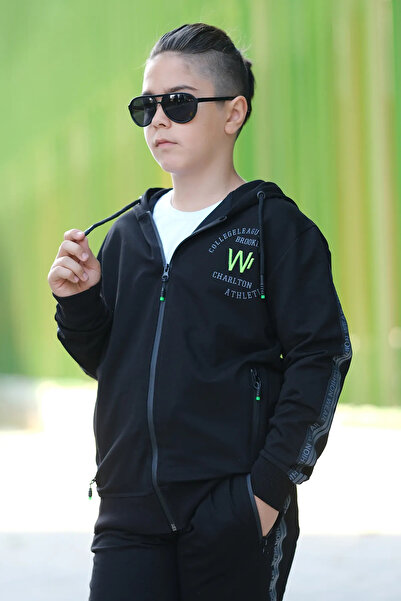 Zaziko Kids Erkek Çocuk Baskılı Eşofman Takımı W Esf.1530-z