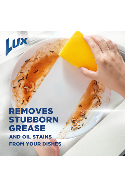 LUX Lemon Dishwashing Liquid Value Pack 1225 ml – Powerful Grease Cleaning, Fresh Lemon Scent