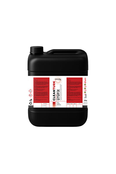 CleanTurk Ütüfix Ütü Kireç Çözücü | Ütü Kirecini Etkileyici Çözüm 5 KG