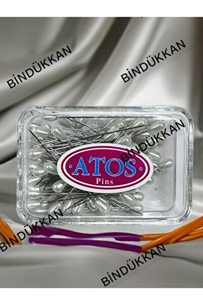 ATOS Damla Başlı Toplu Iğne 20 Gr(55MM) Byz
