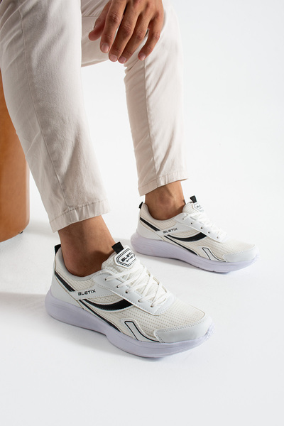 Spor Model Casual Sneakers Sneaker Lace-Up Unisex Comfortable and Ergonomic Sneakers Breathable