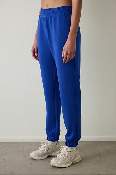 Penti Saks Blue Silky Feel Normal Waist Jogger