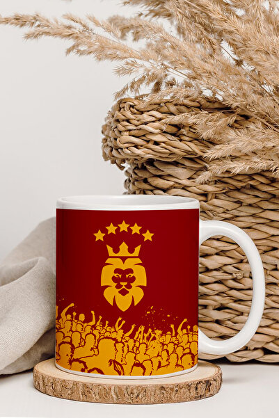 shop Champion 5 Star Yellow Red Fan Trophy