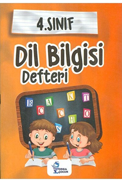 Orka Çocuk Yayınları İlkokul 4.Sınıf Dil Bilgisi Defteri Orka Çocuk Yayınları