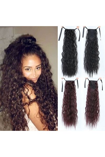 Generic Stylish Ponytail Wigs: Chemical Fiber, Straps