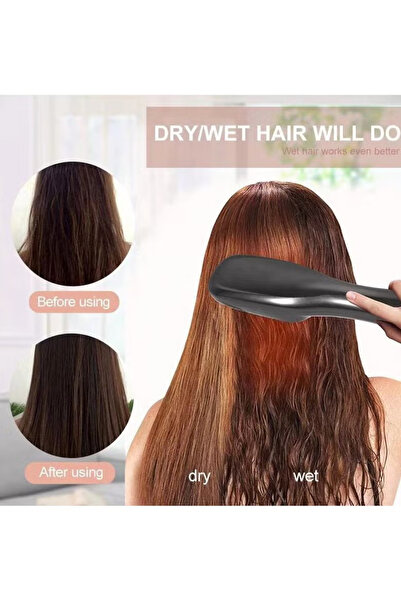 Joy 1200W Professional Hair Brush,Ceramic Dryer And Styler 2 In 1 Black