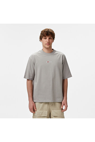 United4 Miyawa Erkek Gri T-Shirt