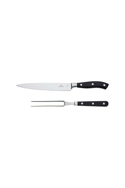 Victorinox Knife and fork set 7.7243.2, forged blade 20 cm