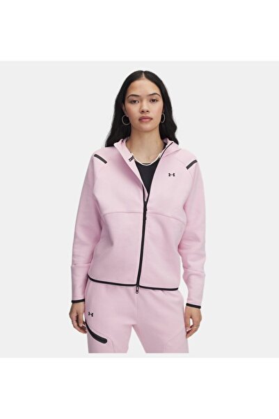 Under Armour Kadın UA Unstoppable Fleece Tam Fermuarlı Sweatshirt 1379842-647